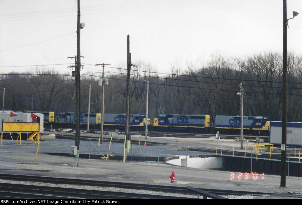 CSX 2206, 6468, 2215, 6447, & 2782